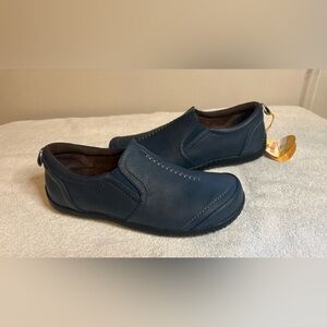 ORTHAHEEL Shoes Womens Size 7M ZOE SLIP ON WALK PAIN FREE NATURAL RELIEF BLUE